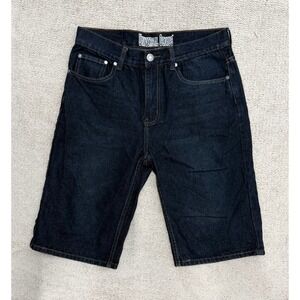Universal Genius Baggy Denim Shorts Size 32 Dark Wash Jorts